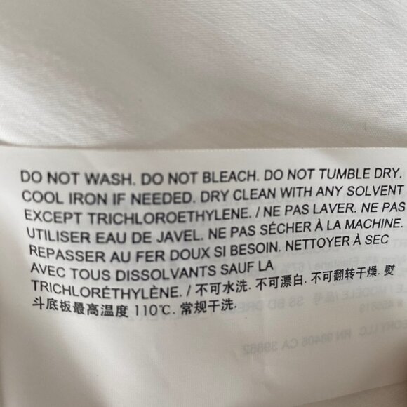 THEORY | Tied-Sleeve Button-Down Dress in white Linen blend White Size  6 - Picture 10 of 13